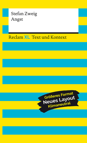 Angst. Textausgabe mit Kommentar und Materialien von Gräfe,  Florian, Zweig,  Stefan