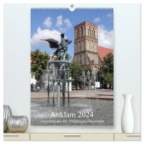 Anklam 2024 (hochwertiger Premium Wandkalender 2024 DIN A2 hoch), Kunstdruck in Hochglanz von Weiß,  Konrad