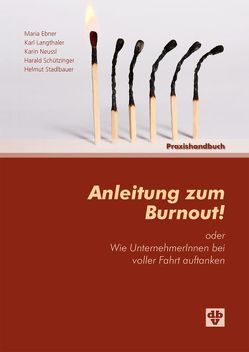 Anleitung zum Burnout von Ebner,  Maria, Langthaler,  Karl, Neussl,  Karin, Schützinger,  Harald, Stadlbauer,  Helmut