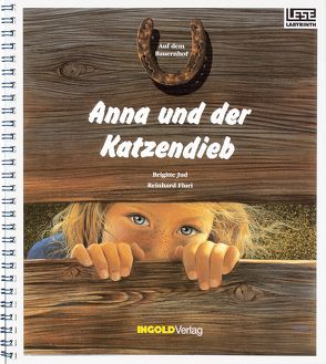 Anna und der Katzendieb – Leselabyrinth von Fluri,  Reinhard, Jud,  Brigitte