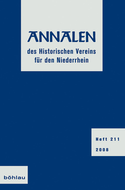 Annalen des Historischen Vereins für den Niederrhein