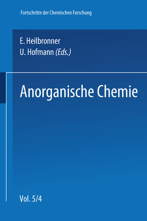 Anorganische Chemie von Engelhardt,  U., Jander,  J., Newesely,  Heinrich, Paetzold,  Roland, Sillescu,  Hans, Weiß,  Johannes