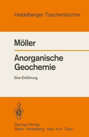 Anorganische Geochemie von Möller,  Peter