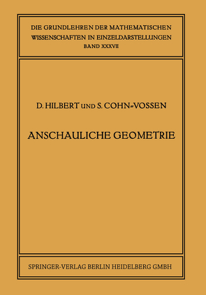 Anschauliche Geometrie von Cohn-Vossen,  Stefan, Hilbert,  David