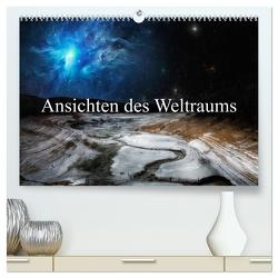 Ansichten des Weltraums (hochwertiger Premium Wandkalender 2024 DIN A2 quer), Kunstdruck in Hochglanz von Gaymard,  Alain