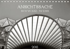 Ansichtssache schwarz-weiß (Tischkalender 2018 DIN A5 quer) von Ganz,  Andrea