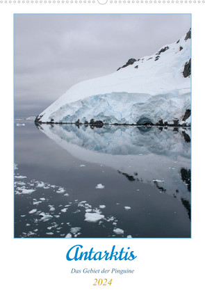 Antarktis – Das Gebiet der Pinguine (Wandkalender 2024 DIN A2 hoch), CALVENDO Monatskalender von Gaymard,  Alain