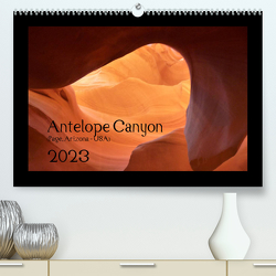Antelope Canyon 2023 (Premium, hochwertiger DIN A2 Wandkalender 2023, Kunstdruck in Hochglanz) von Struck,  Karsten