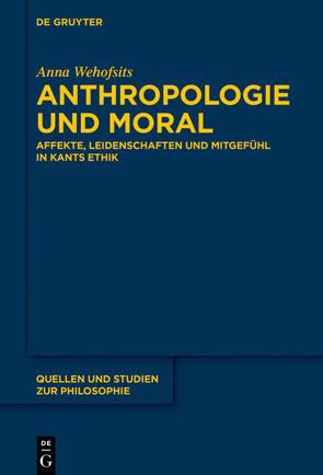 Anthropologie und Moral von Wehofsits,  Anna