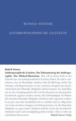 Anthroposophische Leitsätze von Steiner,  Rudolf