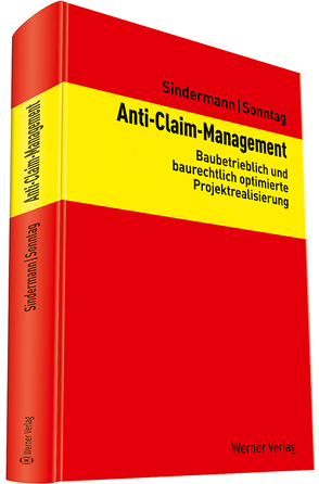 Anti-Claim-Management von Sindermann,  Thomas, Sonntag,  Gerolf