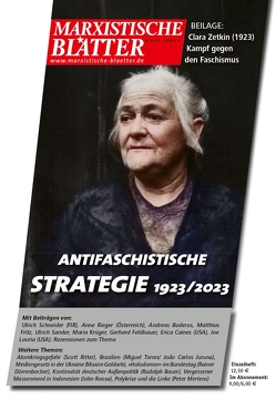 Antifaschistische Strategie 1923/2023 von Geisler,  Lothar
