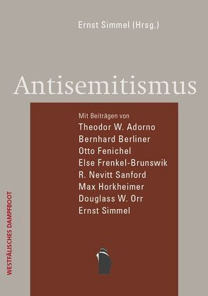 Antisemitismus von Simmel,  Ernst