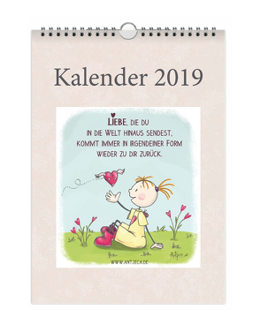 Antjeca Wandkalender 2019 von Antjeca