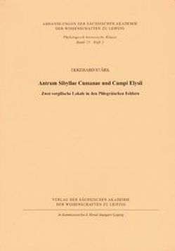 Antrum Sibyllae Cumanae und Campi Elysii. von Stärk,  Ekkehard