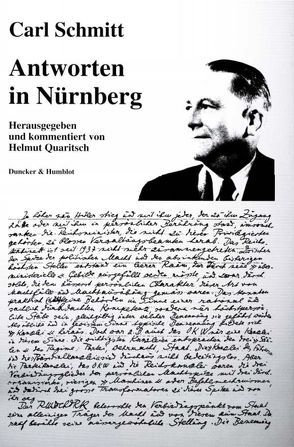 Antworten in Nürnberg. von Quaritsch,  Helmut, Schmitt,  Carl