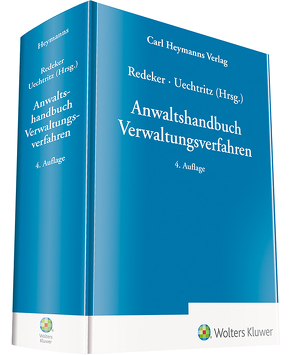 Anwaltshandbuch Verwaltungsverfahren von Redeker,  Konrad, Uechtritz,  Michael