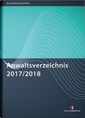 Anwaltsverzeichnis 2017/2018