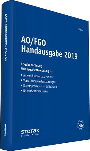 AO/FGO Handausgabe 2019 von Baum,  Michael