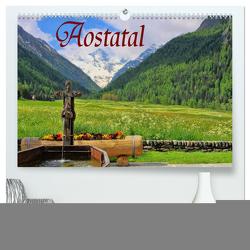Aostatal (hochwertiger Premium Wandkalender 2024 DIN A2 quer), Kunstdruck in Hochglanz von LianeM,  LianeM