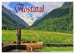 Aostatal (Wandkalender 2024 DIN A2 quer), CALVENDO Monatskalender von LianeM,  LianeM
