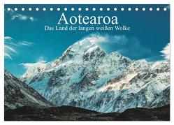 Aotearoa – Das Land der langen weißen Wolke (Tischkalender 2024 DIN A5 quer), CALVENDO Monatskalender von Warneke,  Sebastian
