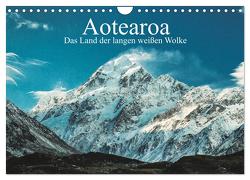 Aotearoa – Das Land der langen weißen Wolke (Wandkalender 2024 DIN A4 quer), CALVENDO Monatskalender von Warneke,  Sebastian