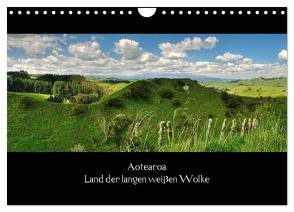 Aotearoa – Land der langen weißen Wolke (Wandkalender 2024 DIN A4 quer), CALVENDO Monatskalender von Plettscher,  Wolfram