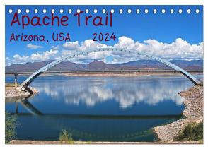 Apache Trail, Arizona, USA 2024 (Tischkalender 2024 DIN A5 quer), CALVENDO Monatskalender von Berggruen,  Kim