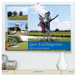 Aper Lieblingsorte (hochwertiger Premium Wandkalender 2024 DIN A2 quer), Kunstdruck in Hochglanz von Lichte,  Marijke