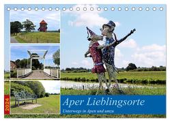 Aper Lieblingsorte (Tischkalender 2024 DIN A5 quer), CALVENDO Monatskalender von Lichte,  Marijke
