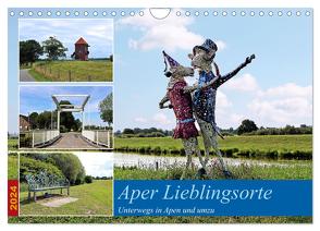 Aper Lieblingsorte (Wandkalender 2024 DIN A4 quer), CALVENDO Monatskalender von Lichte,  Marijke