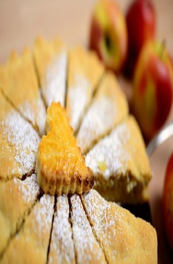 Apfelkuchen mit Herz. Maria von Friedrich,  Rudolf