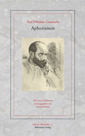 Aphorismen von Cossmann,  Paul Niklaus