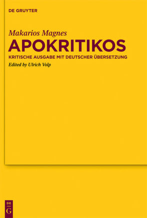 Apokritikos von Makarios Magnes, Volp,  Ulrich