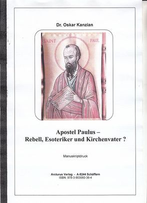 Apostel Paulus von Mag. Sebottendorf,  Erasmus von
