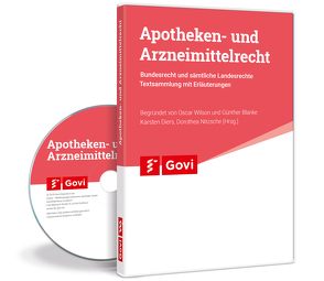 Apotheken- und Arzneimittelrecht von Blanke,  Günther, Diers,  Karsten, Nitzsche,  Dorothea, Wilson,  Oscar