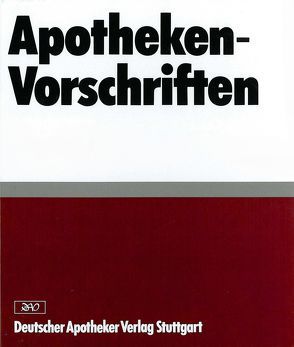 Apotheken-Vorschriften in Brandenburg von Gieskes,  Volker