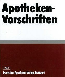 Apotheken-Vorschriften in Sachsen von Bendas,  Frank, Frenzel,  Heiner