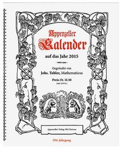 Appenzeller Kalender 2015 von Appenzeller Verlag