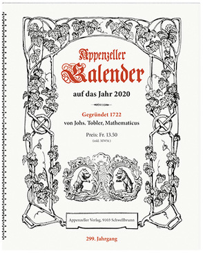 Appenzeller Kalender 2020 von Koenig,  Christine