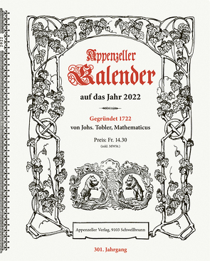 Appenzeller Kalender 2022 von Koenig,  Christine