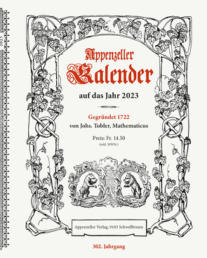 Appenzeller Kalender 2023 von Koenig,  Christine