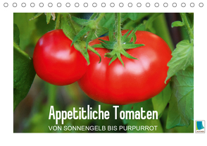 Appetitliche Tomaten – von sonnengelb bis purpurrot (Tischkalender 2021 DIN A5 quer) von CALVENDO