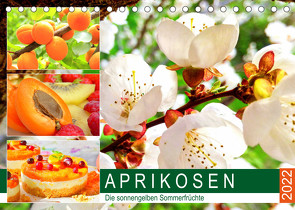 Aprikosen. Die sonnengelben Sommerfrüchte (Tischkalender 2022 DIN A5 quer) von Hurley,  Rose