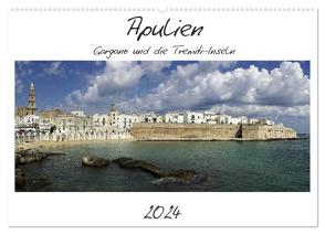 Apulien – Gargano und die Tremiti-Inseln (Wandkalender 2024 DIN A2 quer), CALVENDO Monatskalender von Hegerfeld-Reckert,  Anneli