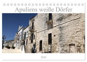 Apuliens weiße Dörfer (Tischkalender 2024 DIN A5 quer), CALVENDO Monatskalender von Henninger,  Sabine