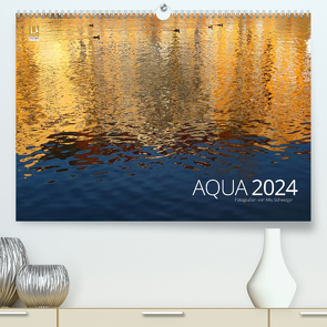 Aqua 2024 Fotografien von Mio Schweiger (hochwertiger Premium Wandkalender 2024 DIN A2 quer), Kunstdruck in Hochglanz von Schweiger,  Mio