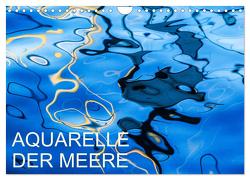 Aquarelle der Meere (Wandkalender 2024 DIN A4 quer), CALVENDO Monatskalender von Sock,  Reinhard