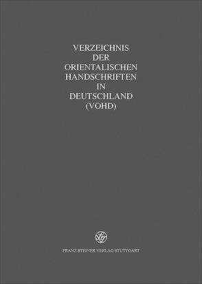 Arabische Handschriften von Quiring-Zoche,  Rosemarie